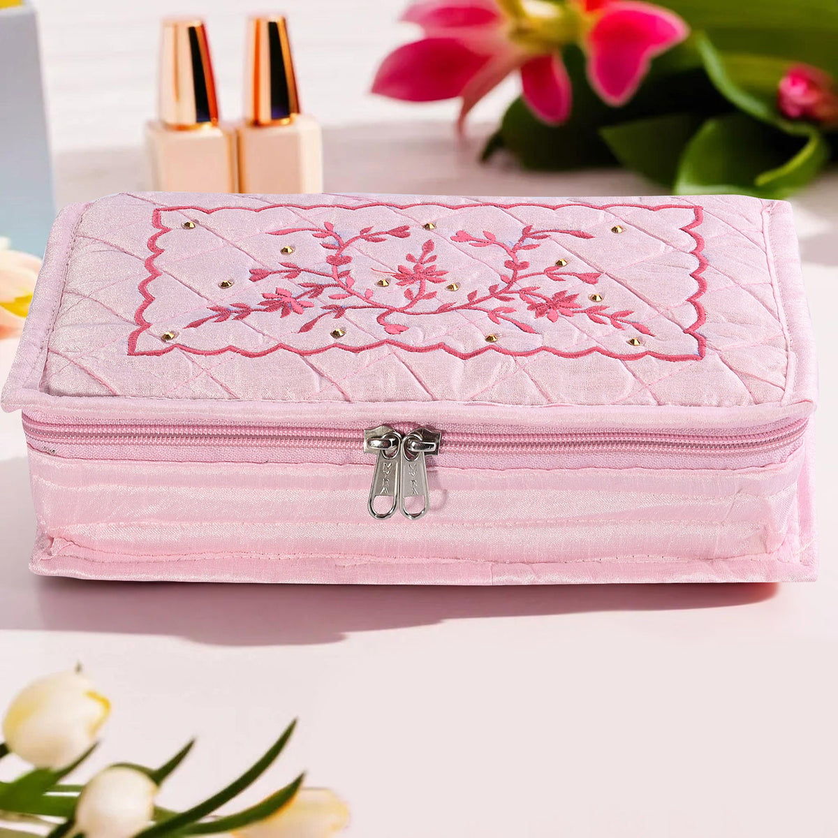 7 POCKET EMBROIDERY JEWELLERY KIT