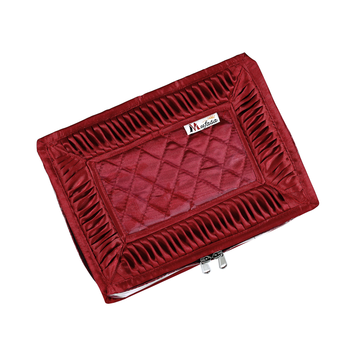 Mufasa 12 Pocket Jewellery Organiser Box | Handcrafted Jewellery Storage with Individual Pouches