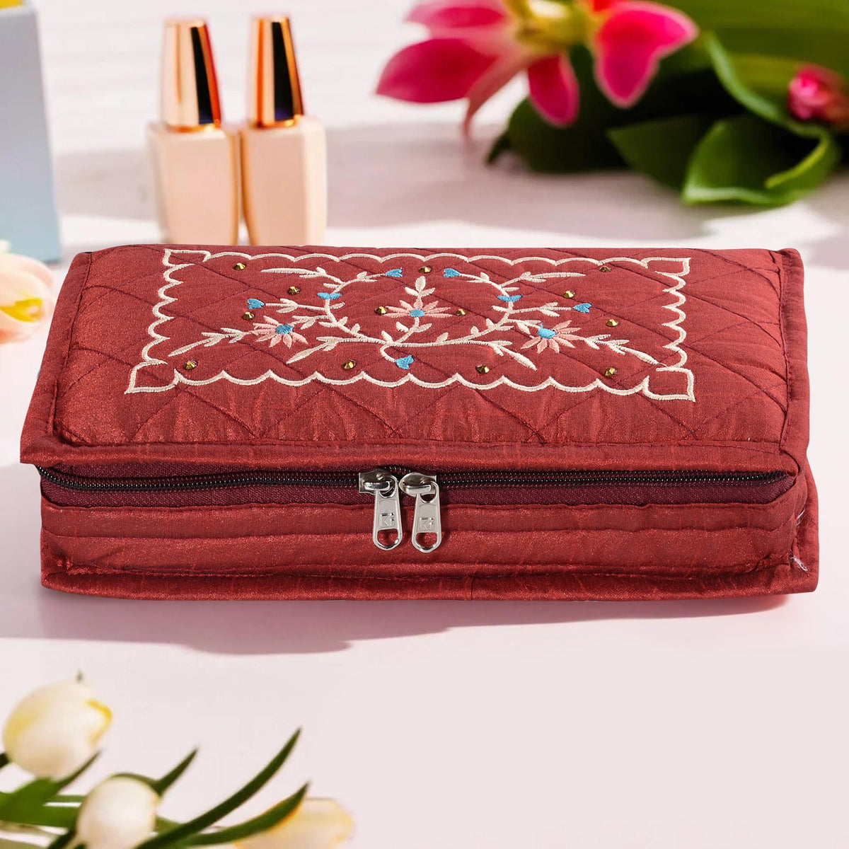 7 POCKET EMBROIDERY JEWELLERY KIT