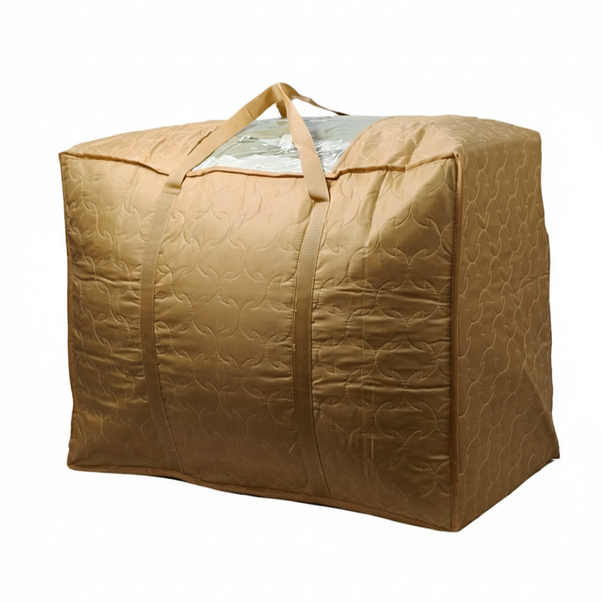 Mufasa 113L Blanket Storage Bag | Large Handcrafted Cover for Quilts, Razais & Comforters