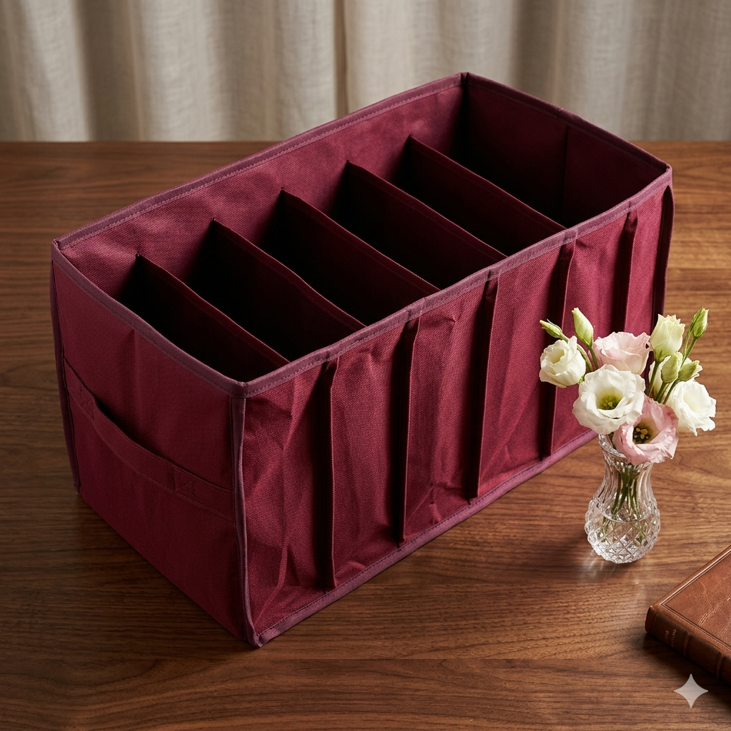 Mufasa Wardrobe Clothes Organizer,7 Grids , Washable Portable Closet Organizer Storage Boxes Foldable Closet Drawer Organizer for Underwear, Socks, Scarves, Leggings, Skirts, T-shirts , Jeans