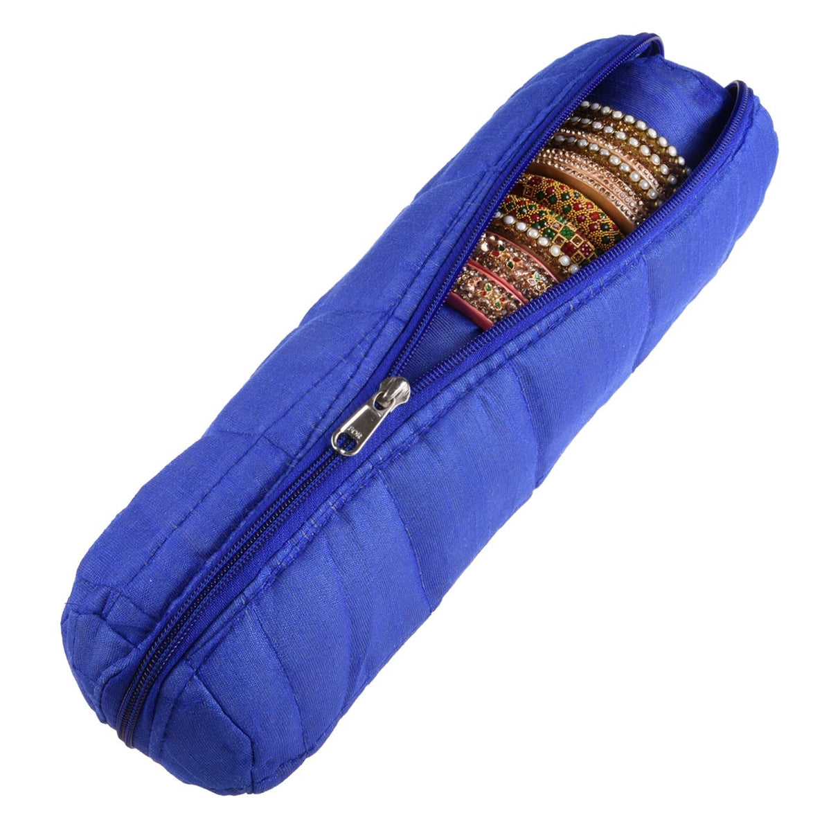 MUFASA Bangle Pouch | Watch Organizer cum Bangle Pouch | Travelling Bracelets and Bangle Organizer with Zipper