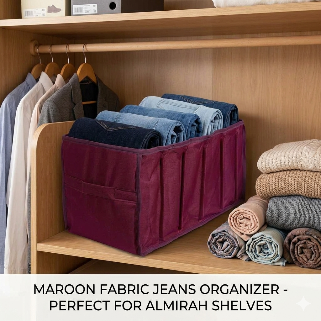 Mufasa Wardrobe Clothes Organizer,7 Grids , Washable Portable Closet Organizer Storage Boxes Foldable Closet Drawer Organizer for Underwear, Socks, Scarves, Leggings, Skirts, T-shirts , Jeans