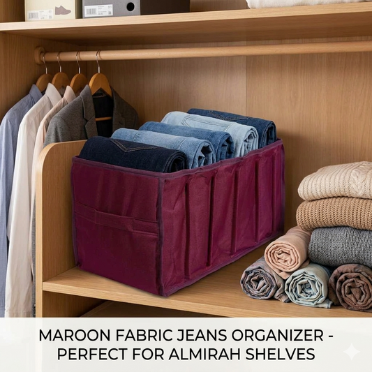 Mufasa Wardrobe Clothes Organizer,7 Grids , Washable Portable Closet Organizer Storage Boxes Foldable Closet Drawer Organizer for Underwear, Socks, Scarves, Leggings, Skirts, T-shirts , Jeans