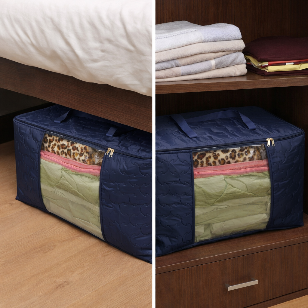 Transparent Blanket Storage Bag