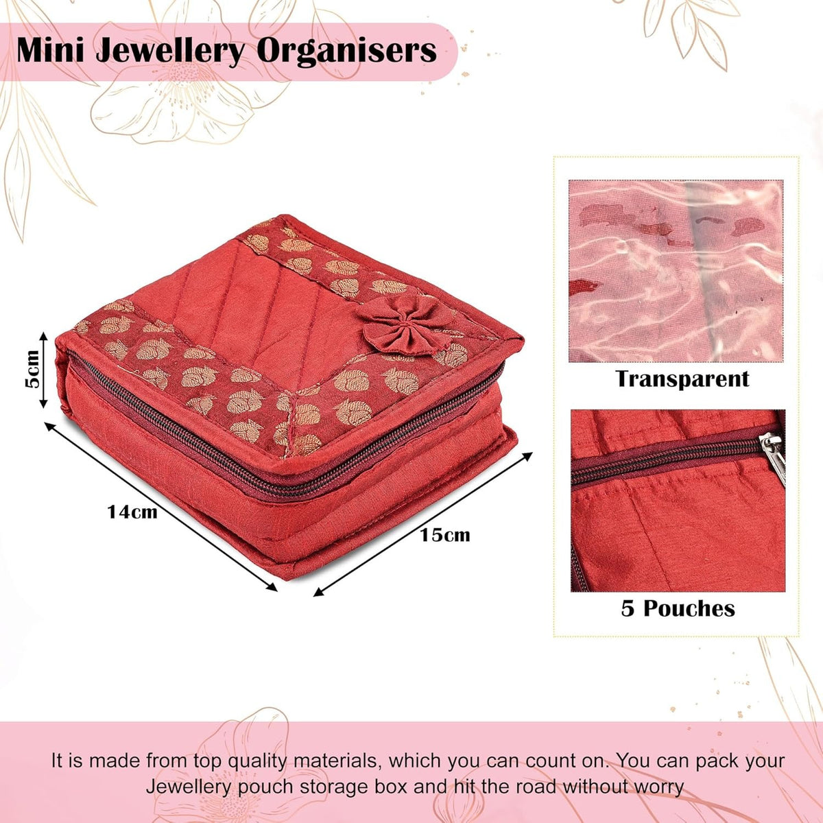 Mini Jewellery Kit - Compact Jewellery Organiser