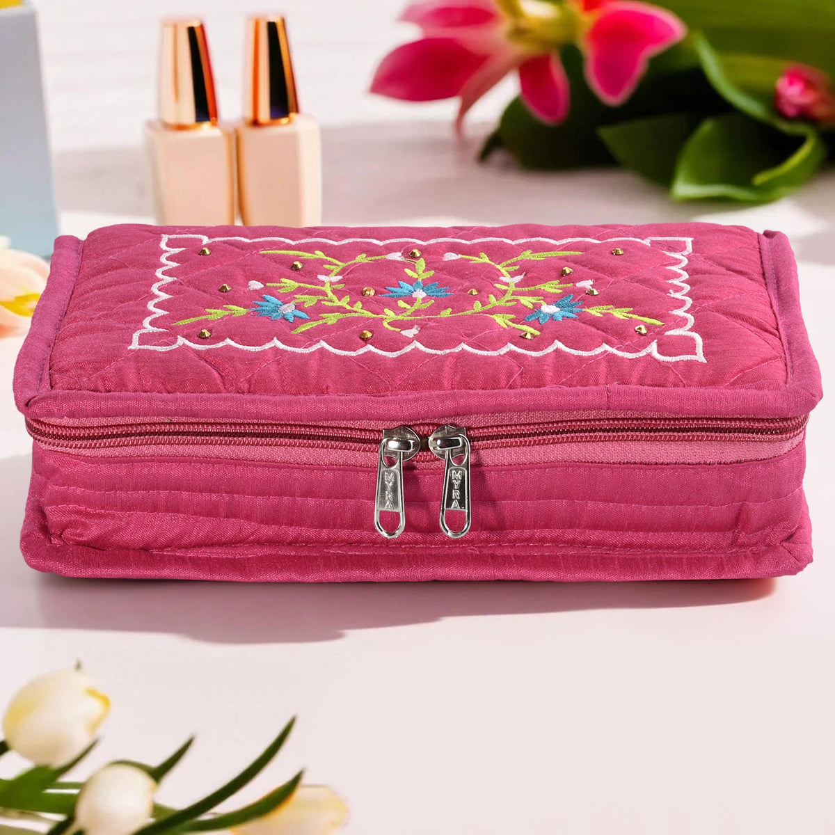 7 POCKET EMBROIDERY JEWELLERY KIT