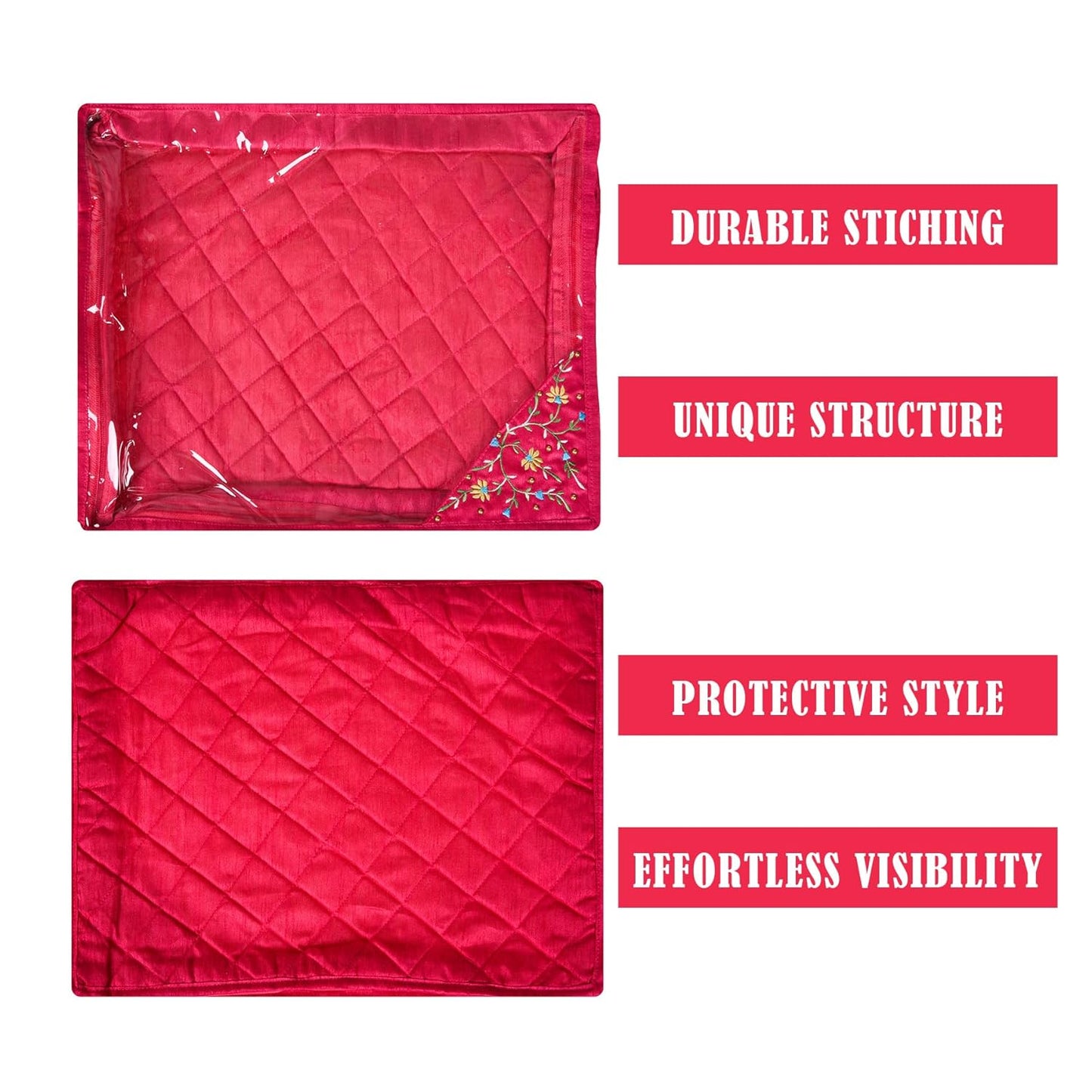 Compact Saree Cover for Single Saris and Gifts Packing