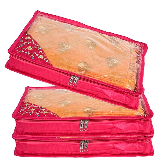 Compact Saree Cover for Single Saris and Gifts Packing