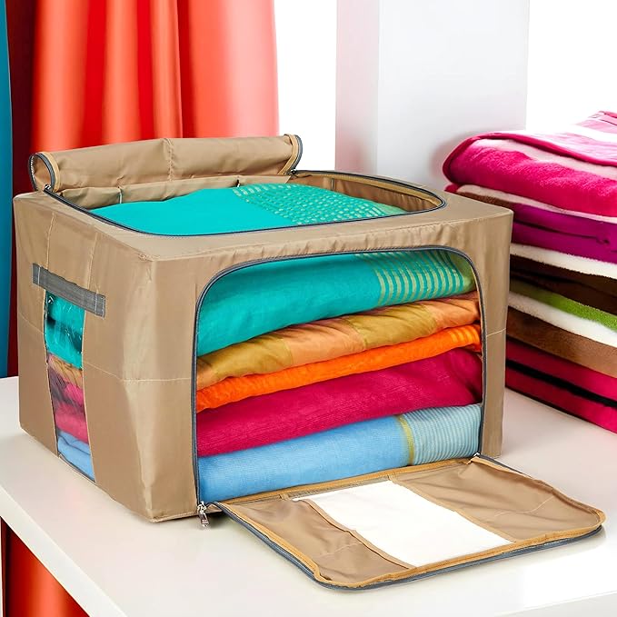 Stackable Wardrobe Organiser with Dual Access 24L