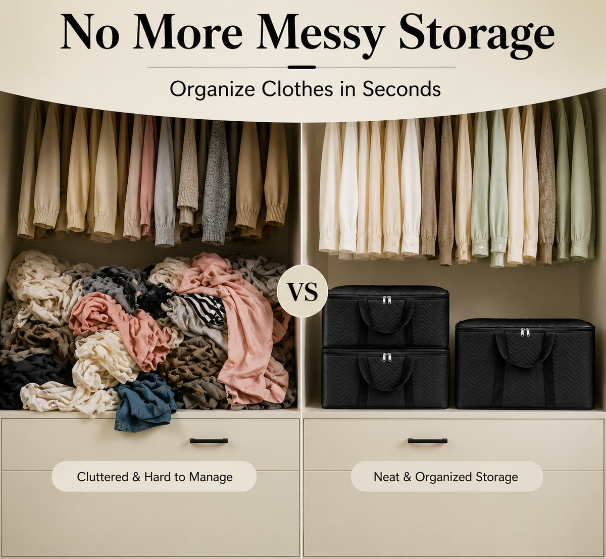 Mufasa 75L Zigzag Design Blanket Cover | Handcrafted Blanket Storage Bag