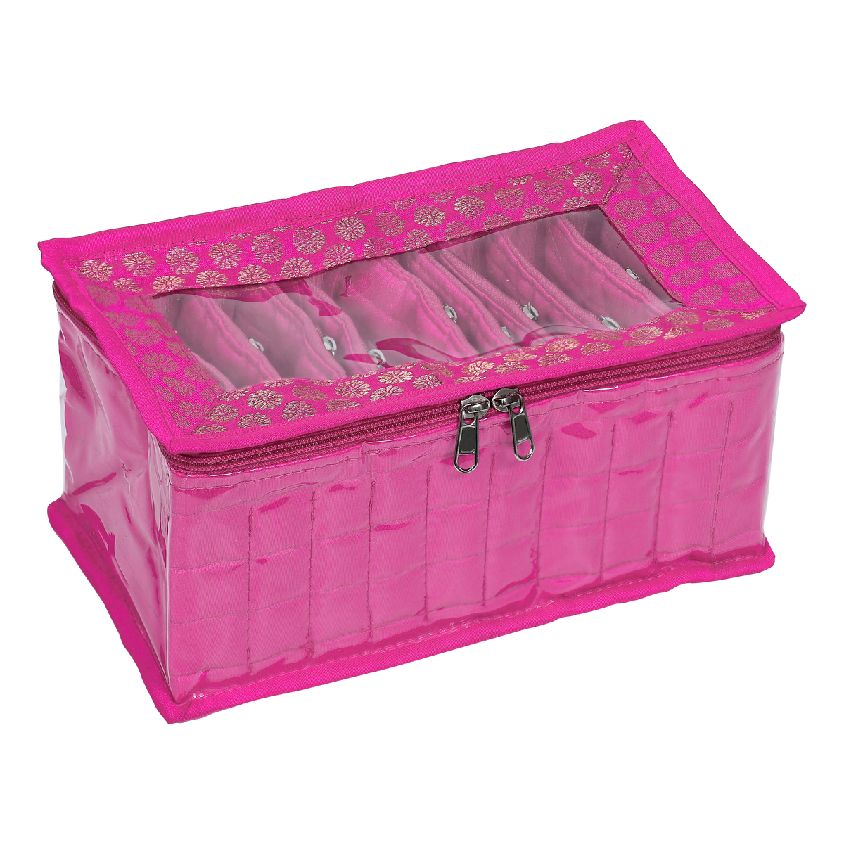 Mufasa 10 Pocket Jewellery Organiser with Individual Pouches | Handcrafted Jewellery Storage