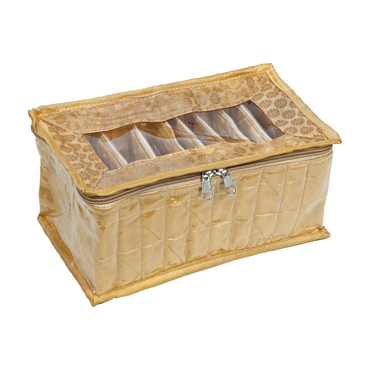 Mufasa 10 Pocket Jewellery Organiser with Individual Pouches | Handcrafted Jewellery Storage