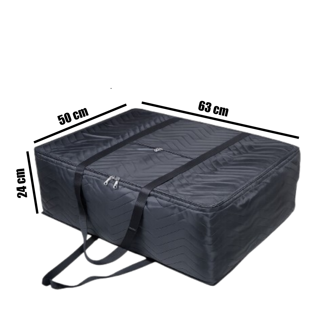 Mufasa 75L Zigzag Design Blanket Cover | Handcrafted Blanket Storage Bag