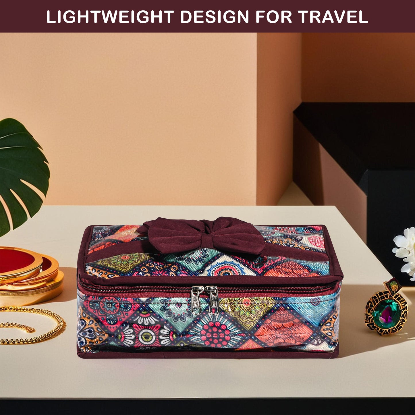 Jewellery Organiser with 7 Pockets